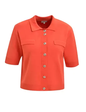 SEEVE CARDIGAN WITH COAR AE femae - L - FashionsVida