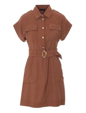 Liu Jo Vestito camicia marrone