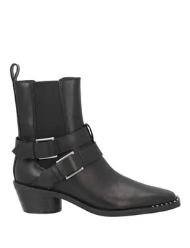 Botines de caña alta Mujer Negro 38 Mujer - Ash - FashionsVida