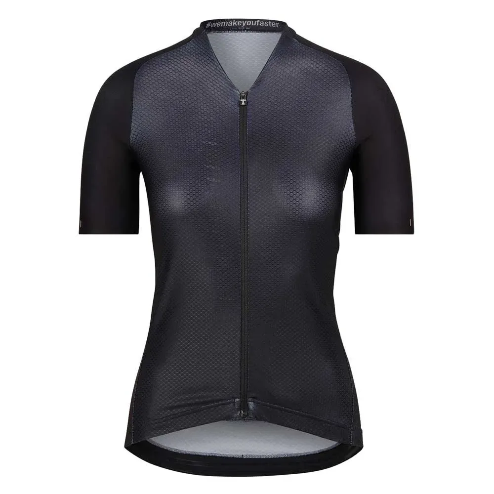 Maglia A Maniche Corte Icon Coldblack Black - Bioracer - FashionsVida