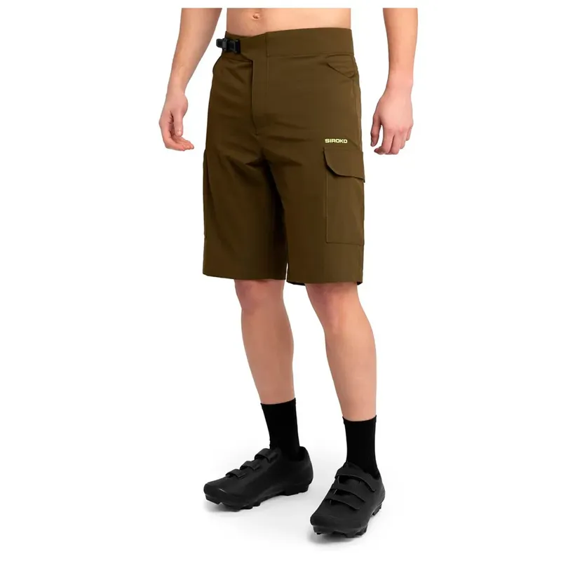Pantaloni Corti Mtb Braker Green