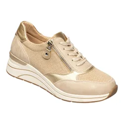 Komfort-Keilsneaker „Sabrina“ gold 41 Damen