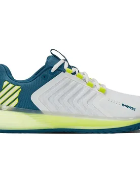 Ultrashot 3 All Court Shoes Brilliant White / Celestial / Evening Primrose UK 10 - K-swiss - FashionsVida