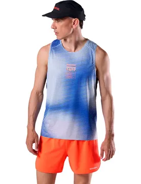 Maglietta Senza Maniche Sapa Ultra Dazzle Blue 2XL