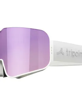 Masque De Ski 109 Tumba Peak Matt White Purple w purple multi/CAT2 Homme