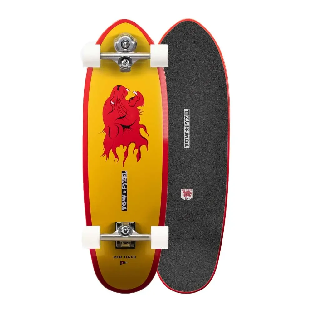 Surfskate Red Tiger 32.6´´ Pyzel X One Size unisex - YOW - FashionsVida