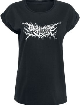 T-Shirt - Logo - S bis 4XL - für Damen - Größe L - schwarz - EMP exklusives Merchandise! - Frauen - female