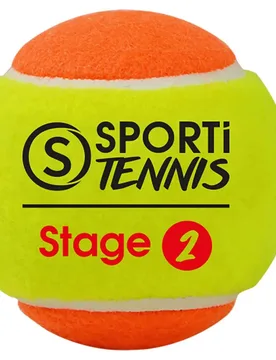 Stage 2 Tennis Balls 36 Units One Size - Sporti France - FashionsVida