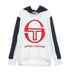 Felpa Cappuccio Uomo Image White/navy