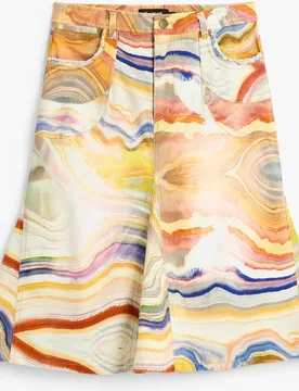 Desigual - Falda estampada midi - Desigual - FashionsVida