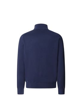 Hackett Pull col zippé en coton