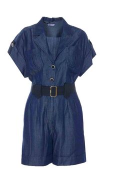 Liu Jo Tuta camicia blu
