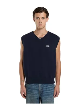 Gilet Summerdale Sweater Night Sky L - Dickies - FashionsVida