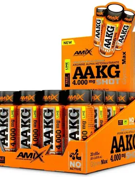 Boîte D´arginine Aakg 4000mg Lime 60ml 20 Unités