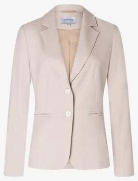 Melange Structure Blazer female