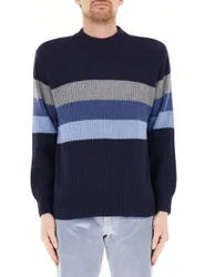 Maglione misto lana BLU NAVY L