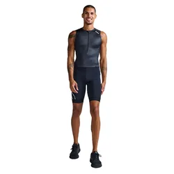 Core Sleeveless Trisuit Black / White XS Men
