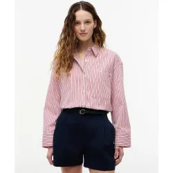 Camisa de mujer de silueta ancha