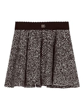 Dolce & Gabbana Jr Gonna Con Logo
