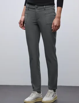 Casual Fit Hose female Grau - Street One - FashionsVida
