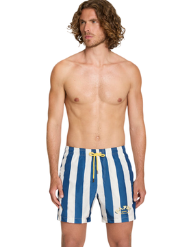 GIVENESS costume da bagno uomo blu