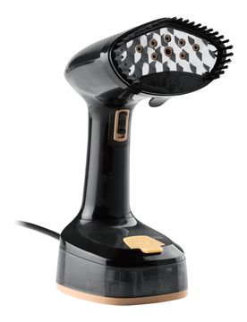 Dampfbürste „2 in 1“ schwarz