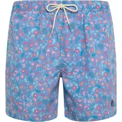 Traje de baño de hombre florecitas
