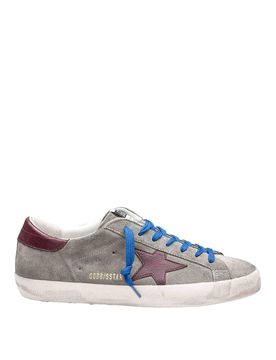 Sneakers Super Star In Camoscio