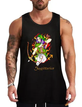 Sagittarius Tank Top Gym Ready Tank Top Sleeveless Quick Dry Athletic Top - Aliexpress - FashionsVida