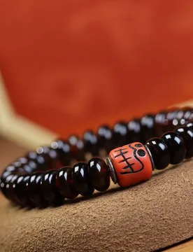 Natural blood A mountain tortoise shell abacus beadspill beads bracelet Tibetan material ware A Dull with beads teeth bone angle - Aliexpress - FashionsVida