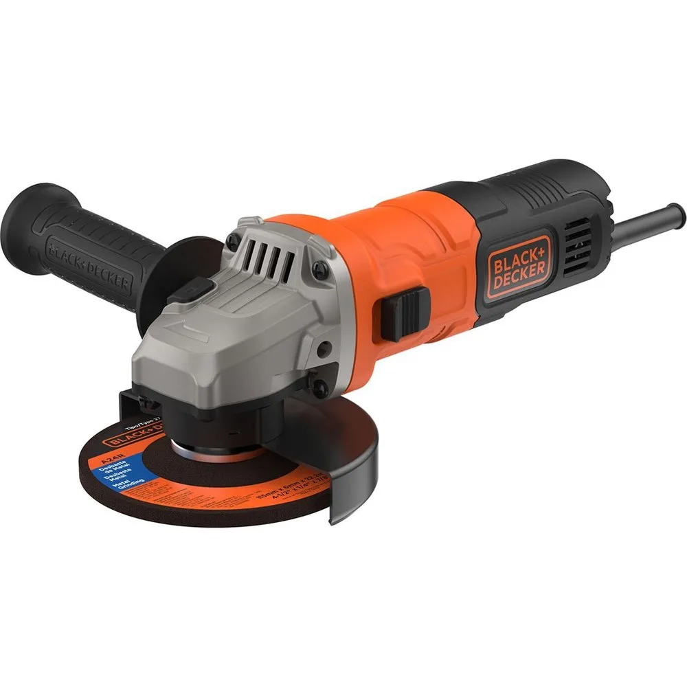 Amoladora Eléctrica con cable a red 710W Ø 115 mm - BLACK+DECKER - FashionsVida