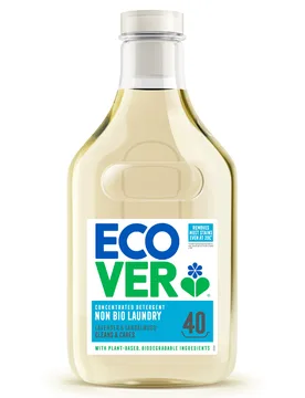 Concentrated Non-Bio Laundry Liquid - Lavender & Sandalwood - 1.43L - 40 Washes - Ecover - FashionsVida