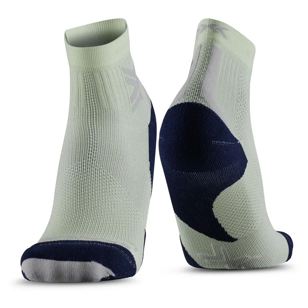 Calzini Corti Run Discover Neolime / Black EU 42-44 - X-SOCKS - FashionsVida