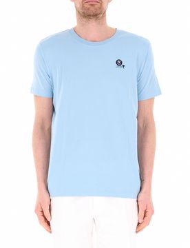 T-shirt in cotone AZZURRO CHIARO XL