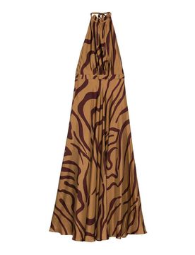 Raquel Diniz Halterneck Maxi Dress