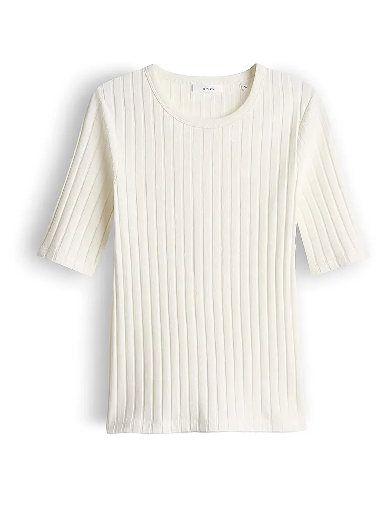Opus T-Shirt SAVKA bianco 40 - Opus - FashionsVida