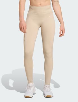 Leggings in maglia a tutta lunghezza M Beige
