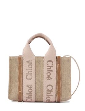 Chloé Mini Bag with Iconic Logo and Versatile Straps - 14 cm x 20 cm