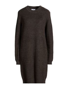 Mini-Kleid Damen Dunkelgrün 2 Damen