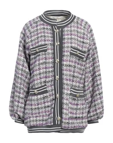 Jacke & Anorak Damen Violett M,S Damen - VICOLO - FashionsVida
