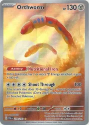 Pokemon SV Paldea Evolved 224/193 Orthworm (Illustration Rare)