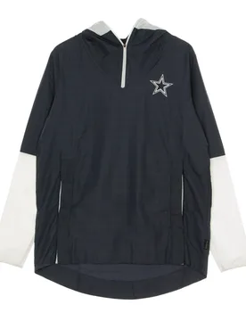 Giacca a Vento Infilabile Uomo Nfl Team Logo Pregame Lightweight Player Jacket Dalcow Original Team Colors - NIKE NFL - FashionsVida