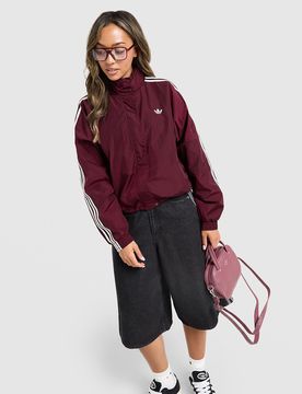 Oversized Windbreaker - Damen, Rot - female - Size: L