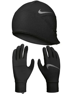 Accessories Guanti Essential Set Black / Black / Silver M-L - Nike - FashionsVida
