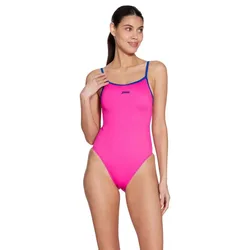 Kona Triback Swimsuit Pink / Royal 34 Women