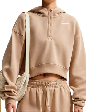 Sportswear phoenix sudadera mujer Beige (S) - Nike - FashionsVida