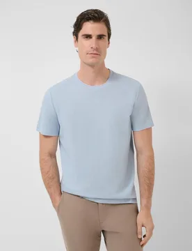 Camiseta de hombre manga corta piqué - Roberto Verino - FashionsVida