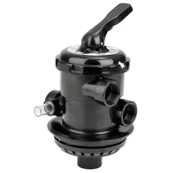 Top 1 1/2´´ Multiport Valve Black One Size unisex