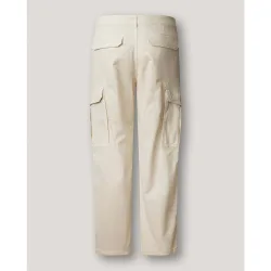 Pantalón de hombre cargo de sarga fit regular