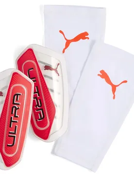 Tège-tibias Ultra Flex Sleeve White / Ultra Red L unisex